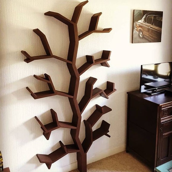 tree bookcase nursery