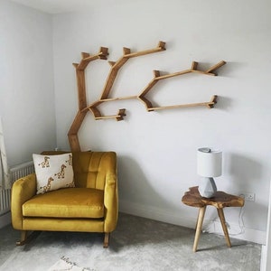 Windswept Tree Bookshelf