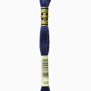 DMC 336 cotton embroidery floss 100% cotton embroidery thread embroidery fiber embroidery string mouline cotton mouline fiber mouline string