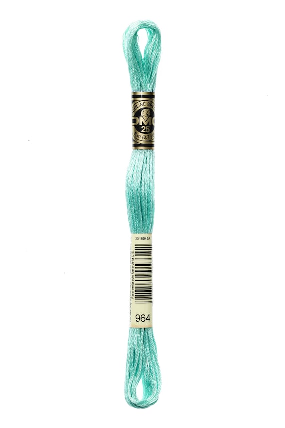 DMC Embroidery Floss - 100% Cotton #3346 Green 8 Meter