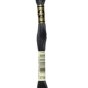 DMC3799 cotton embroidery floss 100% cotton embroidery thread embroidery fiber embroidery string mouline cotton mouline fiber mouline string