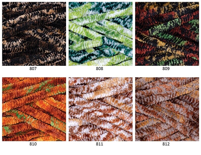 Plush Yarn Yarnart Dolce 3sx100g Yarn Blanket Yarn Velvet Yarn Etsy