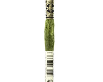 DMC 469 katoenen borduurgaren 100% katoenen borduurgaren borduurvezels borduursnaar mouline katoenen moulinevezels mouline string