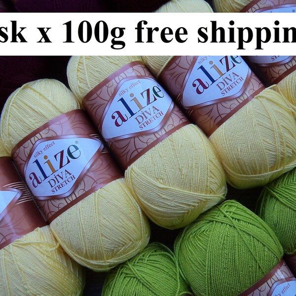 Alize Diva Stretch Etsy