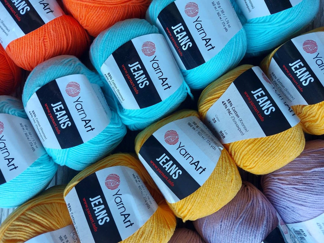 Yarn Yarnart Jeans Yarn аmigurumi Cotton Yarn Yarn Toys Yarn Crochet