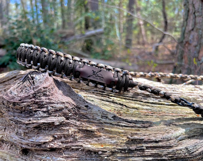 Handmade Paracord Duck Call Lanyard: Adjustable 5-Drop Hunting Lanyard
