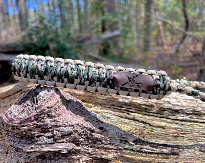 Handmade Paracord Duck Call Lanyard: Adjustable 5-Drop Hunting Holder