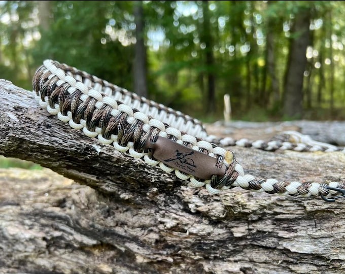 Handmade Paracord Duck Call Lanyard: Adjustable 5-Drop Hunting Lanyard