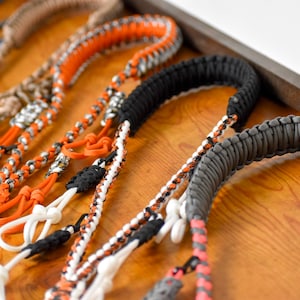 Custom Two-Tone Paracord Duck Call Lanyard: Adjustable 5-Drop Hunting Lanyard