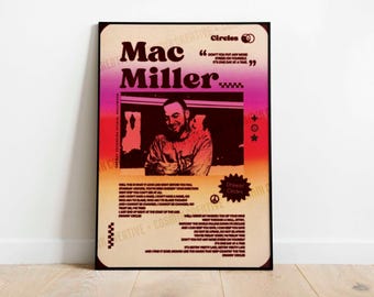 Circles Mac Miller | Music Poster Tribute Art