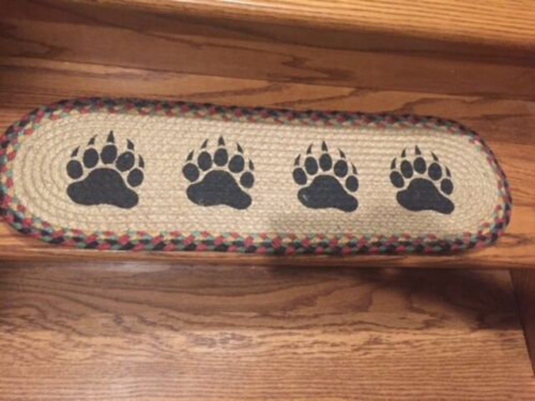 Bear Paw Stair Tread by Earth Rugs - Etsy