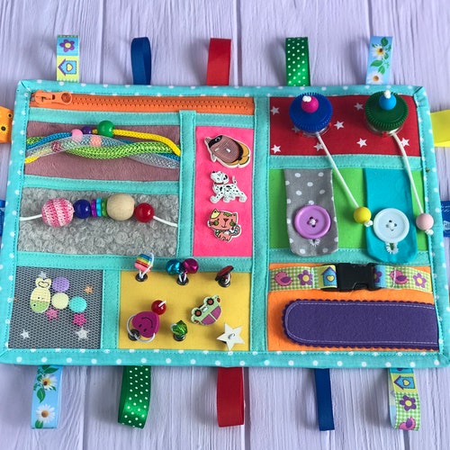 Lap Blanket Fidget /sensory Blanket dementia Autism Etsy UK