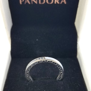 Pandora Sterling Silver Radiant Hearts 