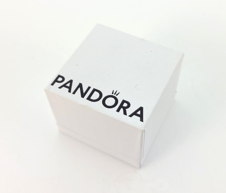 New Pandora Sterling Silver Blue Pansy Flower Hoop Charm Etsy