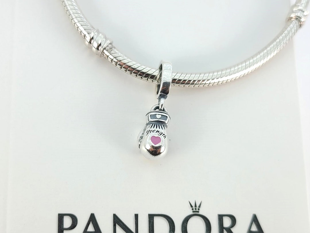 New Pandora Boxing Glove Dangle Charm 792550C01 W/box Etsy