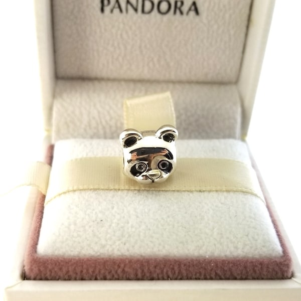 New Sterling Silver Peaceful Panda Charm For Pandora Bracelet # 791745EN16