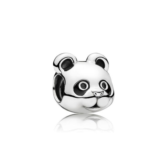 New pandora panda charm sterling best sale silver