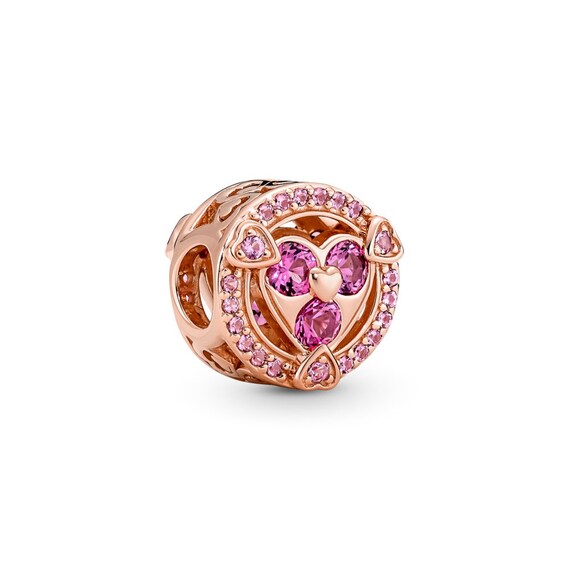 Pandora charm rose gold deals