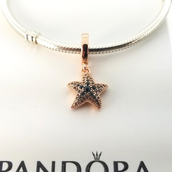 Sparkling Starfish Dangle Charm 