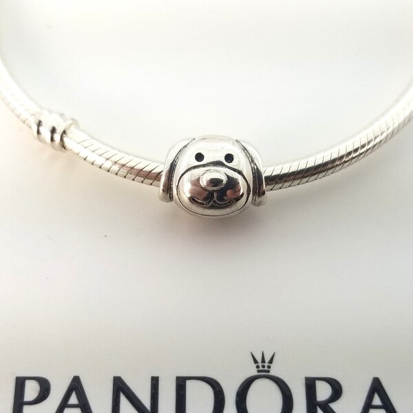 New Sterling Silver Devoted Dog Charm for Pandora Bracelet # 791707 w/Box