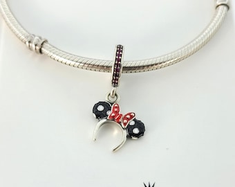 New Pandora Earrings Sterling Silver Asymmetrical Heart Hoop Large