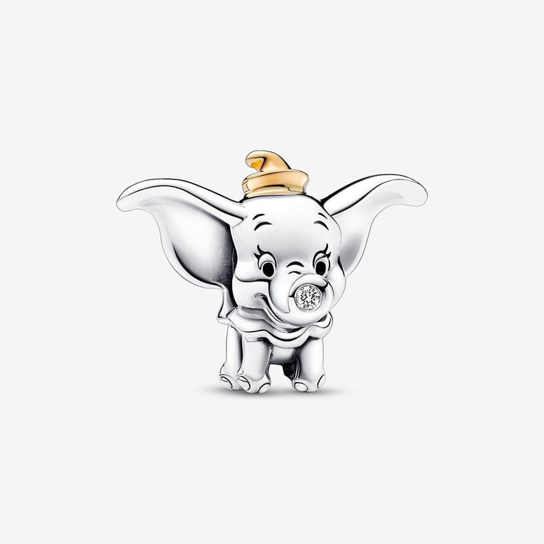 Neue Pandora Disney 100th Jahrestag Dumbo Anhänger 792748C01 w / Box Bild 2