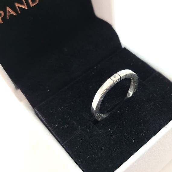 Pandora Logo \u0026 Hearts Ring 199482C01 