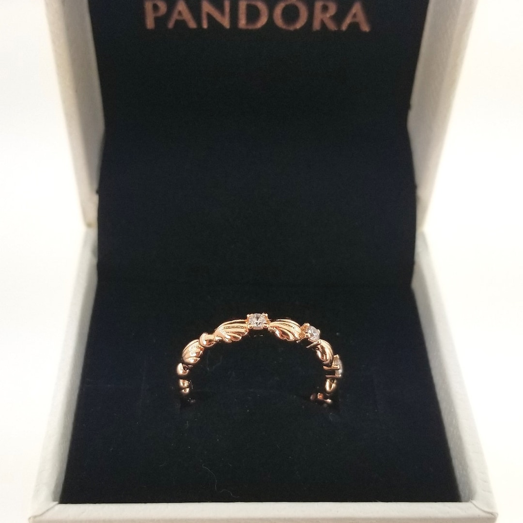Pandora Rings Rose Gold Crown