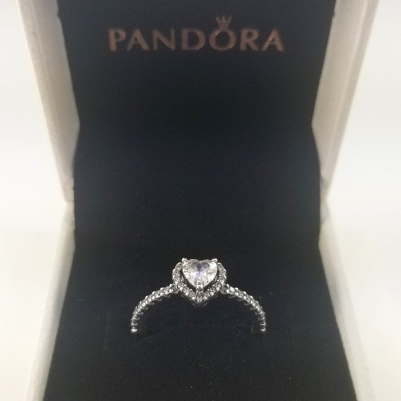 Pandora Elevated Heart Ring