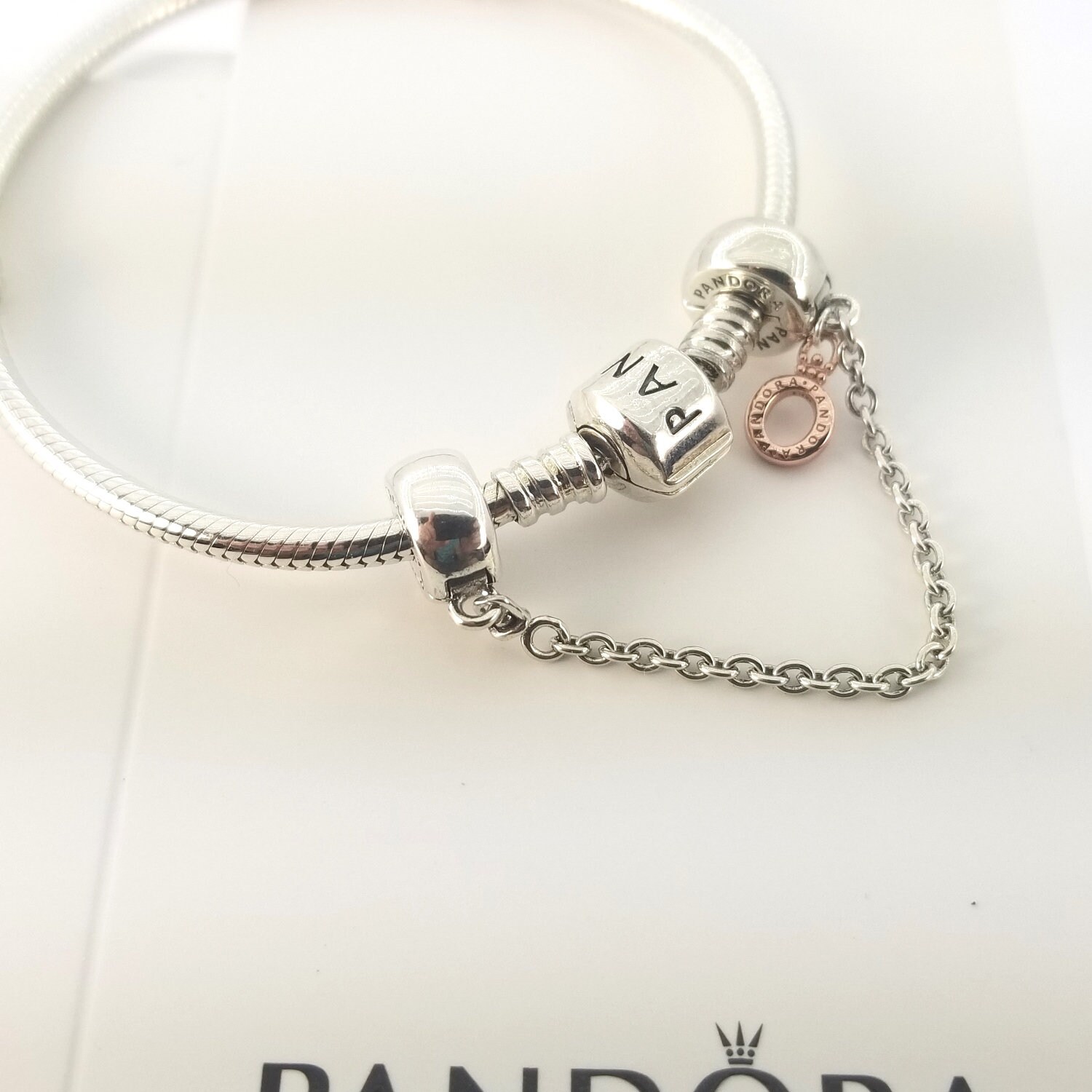 1 Stück Elegante Funkeln Sicherheitskette Charm F? Produktbild-Vorschau 3