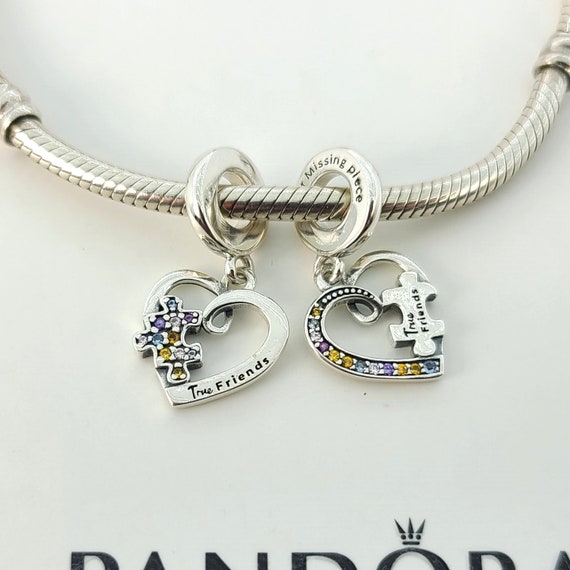 Pandora Friends Splittable Heart Dangle Charm