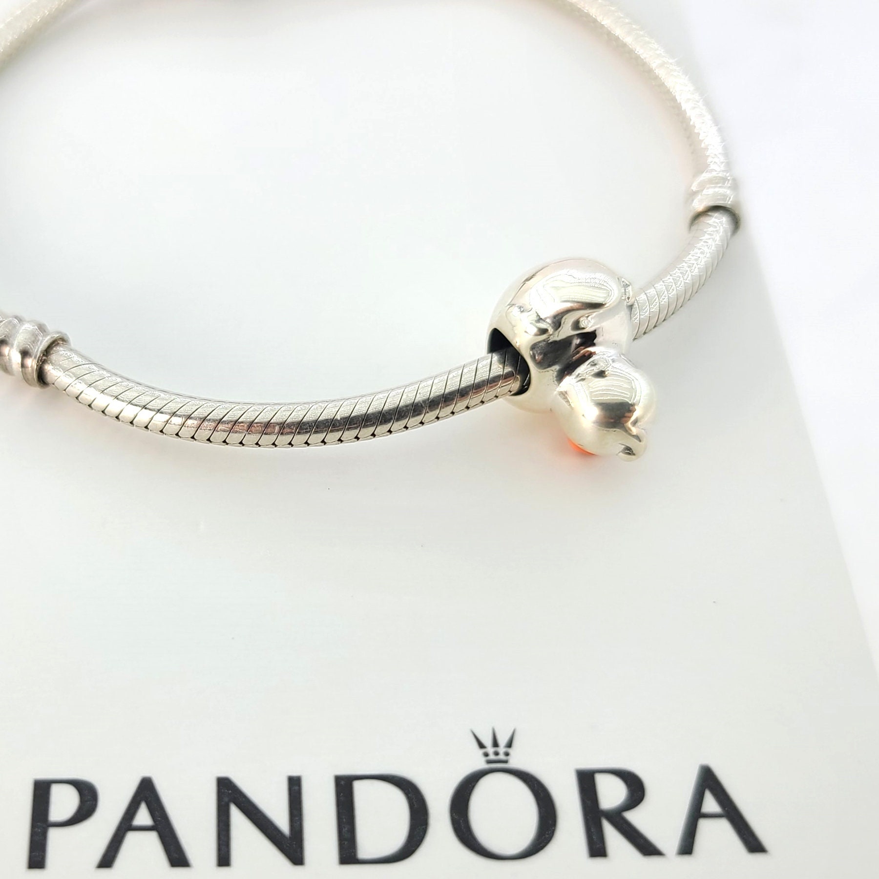 New Pandora Sterling Silver Polished Rubber Duck Charm - Etsy