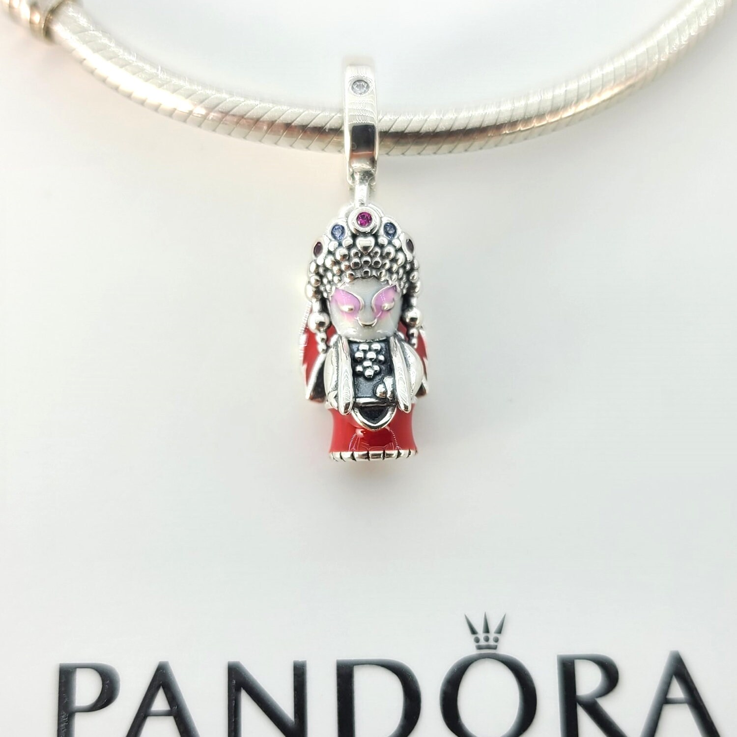 New Pandora Sterling Silver Japanese Woman Dangle Charm | Etsy