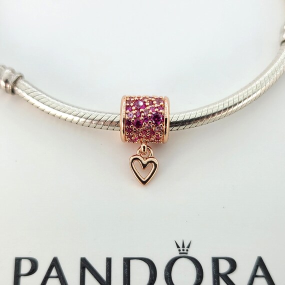 Freehand Heart Barrel Charm 