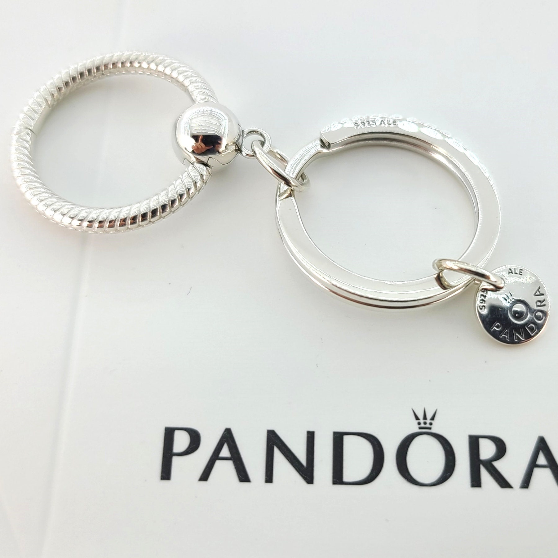 Pandora Moments Charm Key Ring 399566C00 - Pandora Jewellery from Gift and  Wrap UK