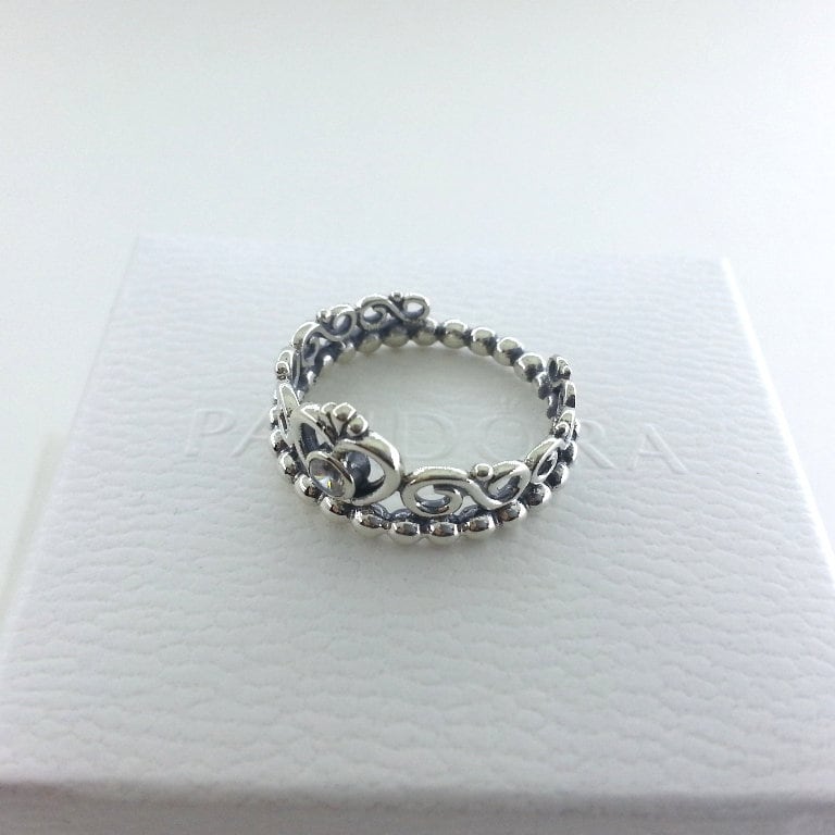 New Pandora Sterling Silver My Princess Stackable Ring -  Israel