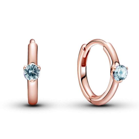 New Pandora Rose Gold Light Blue 