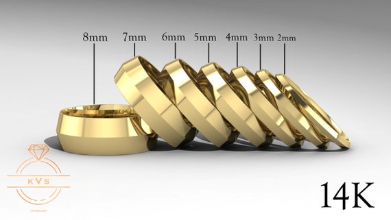 Gold band ring price clearance