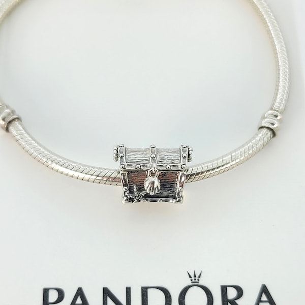 Pandora Chest Of Treasure Charm # 799432C00 w/Box