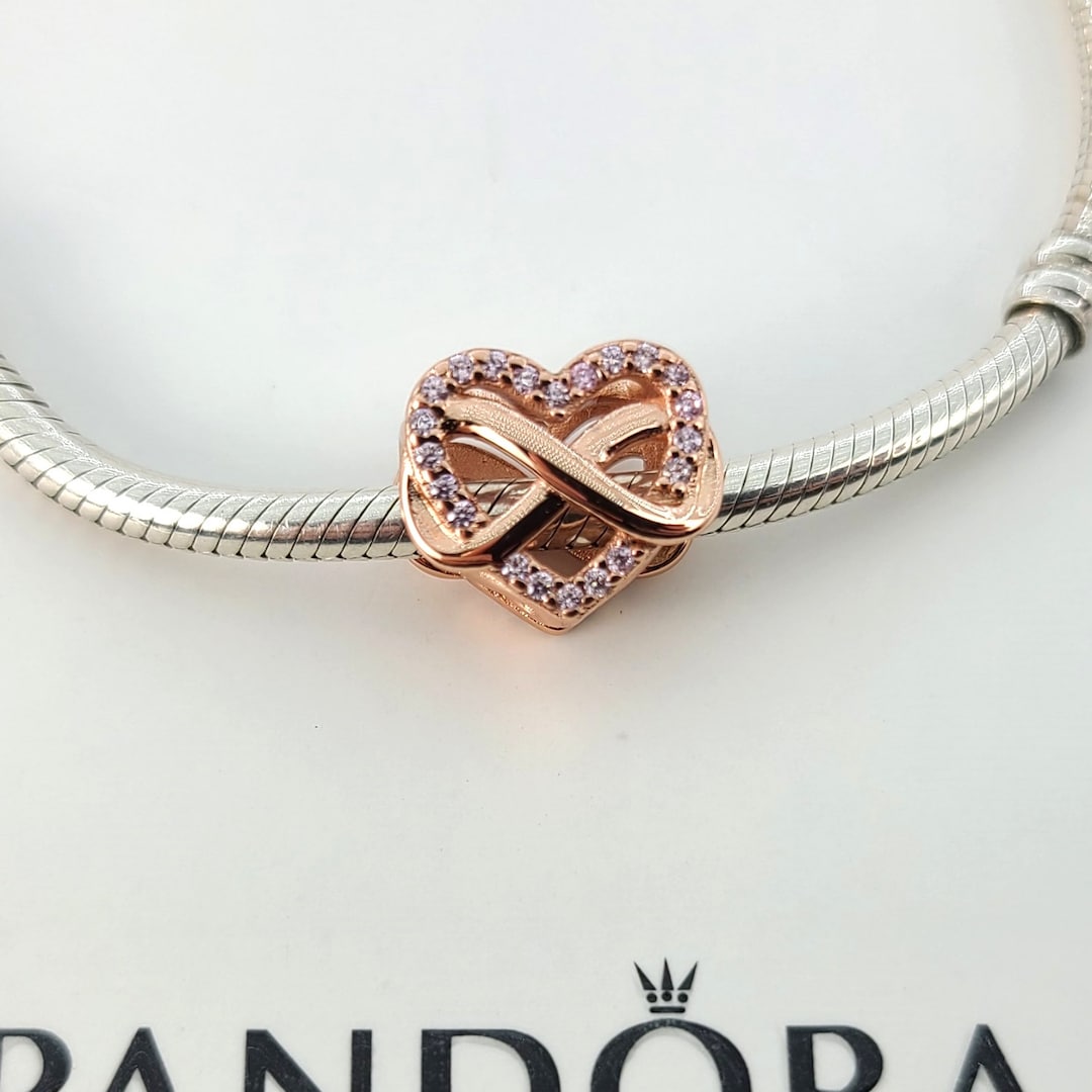 Pandora infinity charm rose gold deals