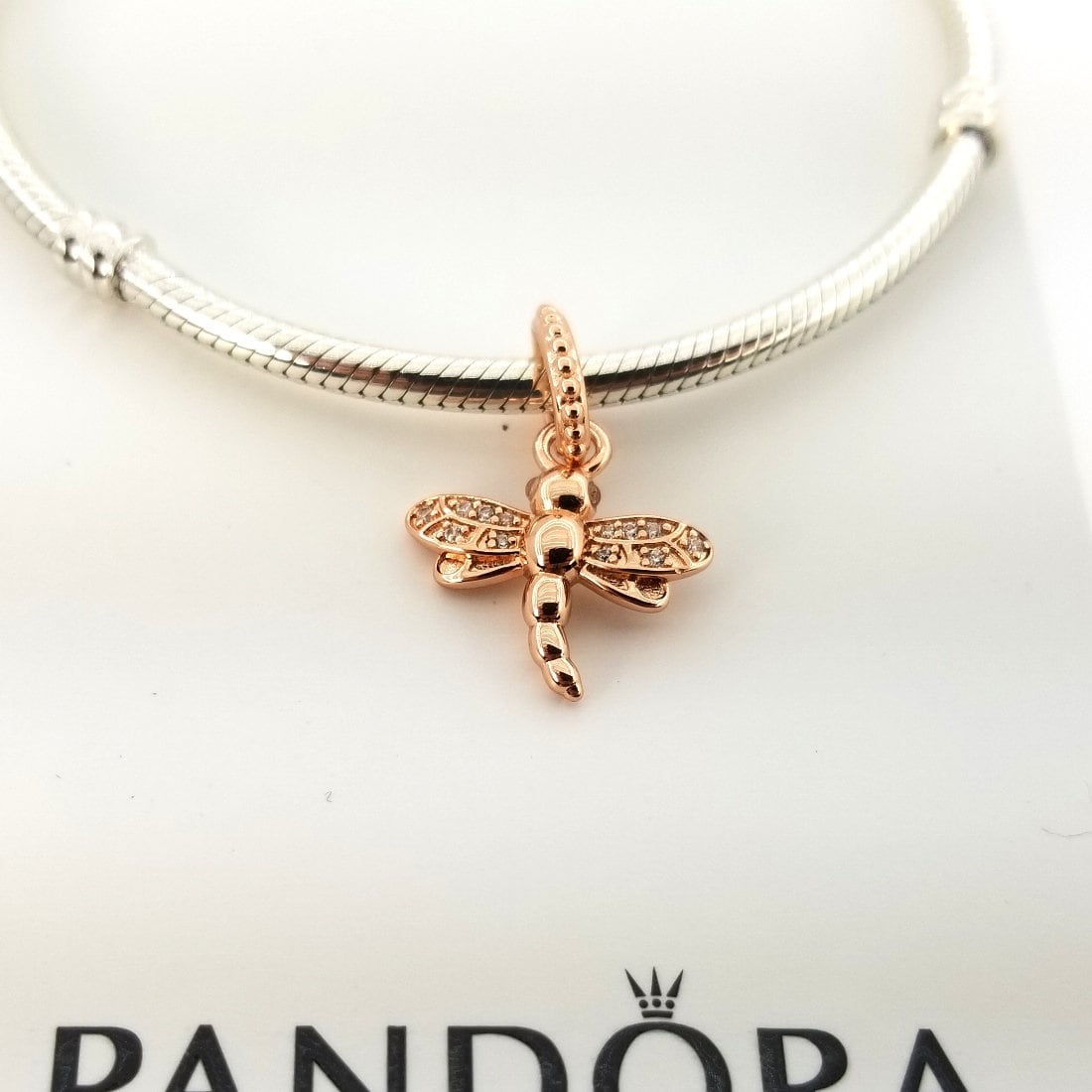 New Authentic Pandora Dreamy Dragonfly Necklace 397104CZ-65 W Hinged Box |  eBay