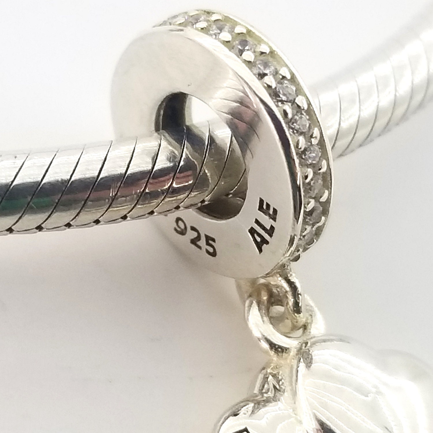 Heartbreaker Schnuller Charm aus Sterling Silber 925 nickelfrei süßer Schnuller Charm für Damen 