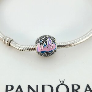 New Sterling Silver Disney Park Exclusive Bead Epcot Charm New Sterling Silver Disney Park Exclusive Bead Epcot Charm