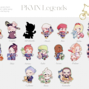 PKMN Legends Charms