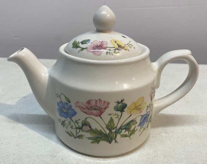 Vintage Sadler Kowloon Made in England Floral Tea Pot Etsy