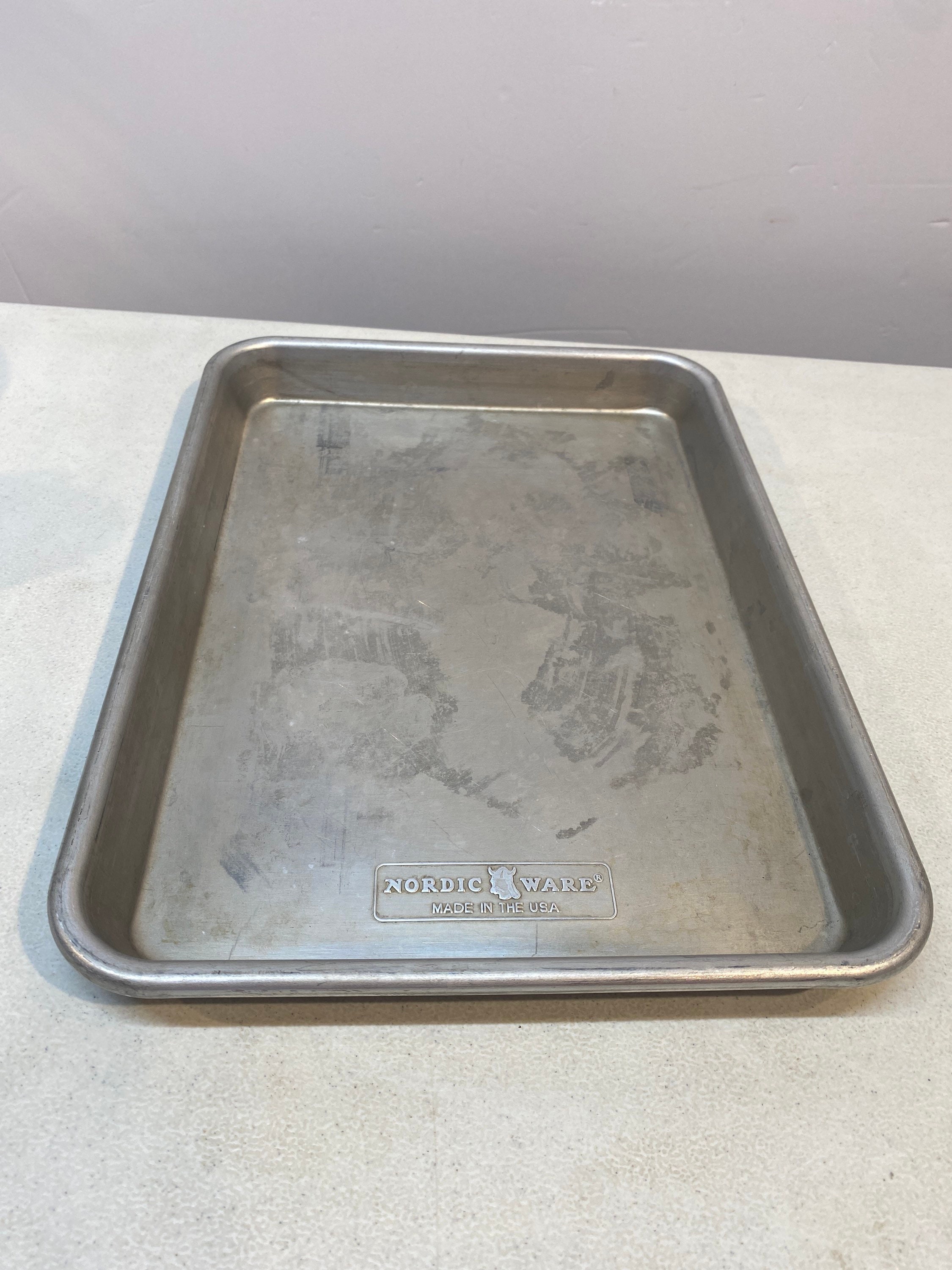 Nordic Ware 13 x 9'' Non-Stick Quarter Baking Sheet - Cookware & More