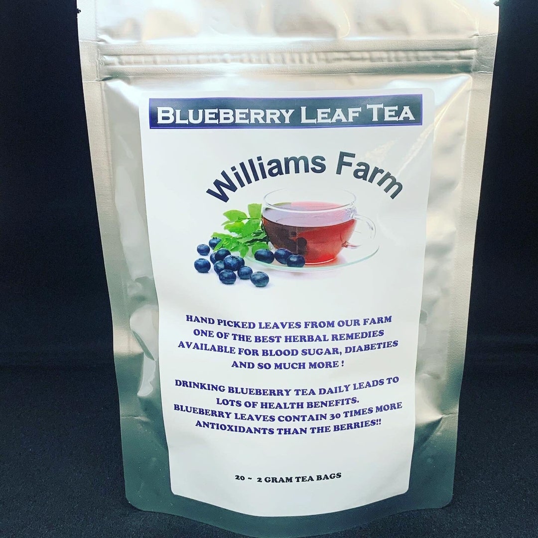 Blueberry Leaf Tea Etsy