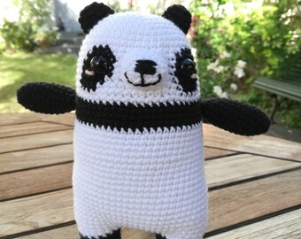 Lola le panda - Amigurumi - Doudou - PicapauYan - Peluche - Bébé - Naissance