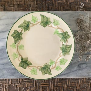 Franciscan Ivy Earthenware Dinner and Salad Plates