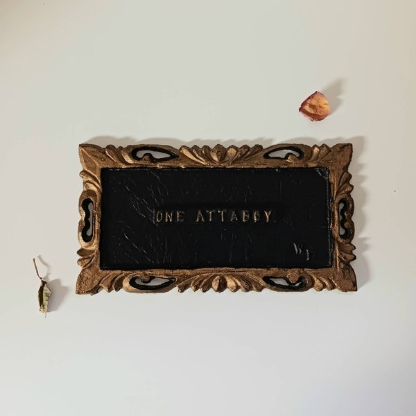 Cast Iron Plaques Etsy